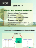 Download Section 74 Elastic and Inelastic Collisions by twy113 SN21356823 doc pdf