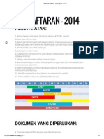 PENDAFTARAN - 2014 - PCMI Jakarta