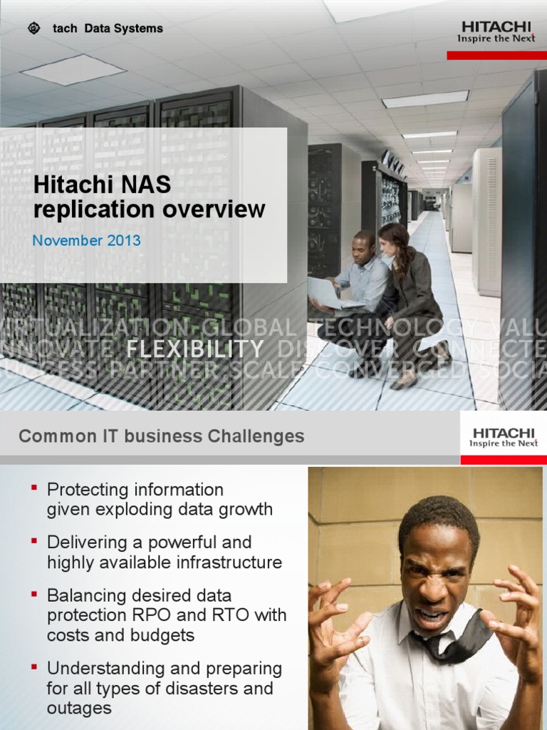 Hitachi NAS Replication Benefits Overview | PDF | Replication ...