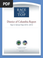 State Specific Summary Report District of Columbia 2012 2013
