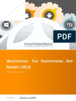 Whitepaper Smartphone App Market 2013