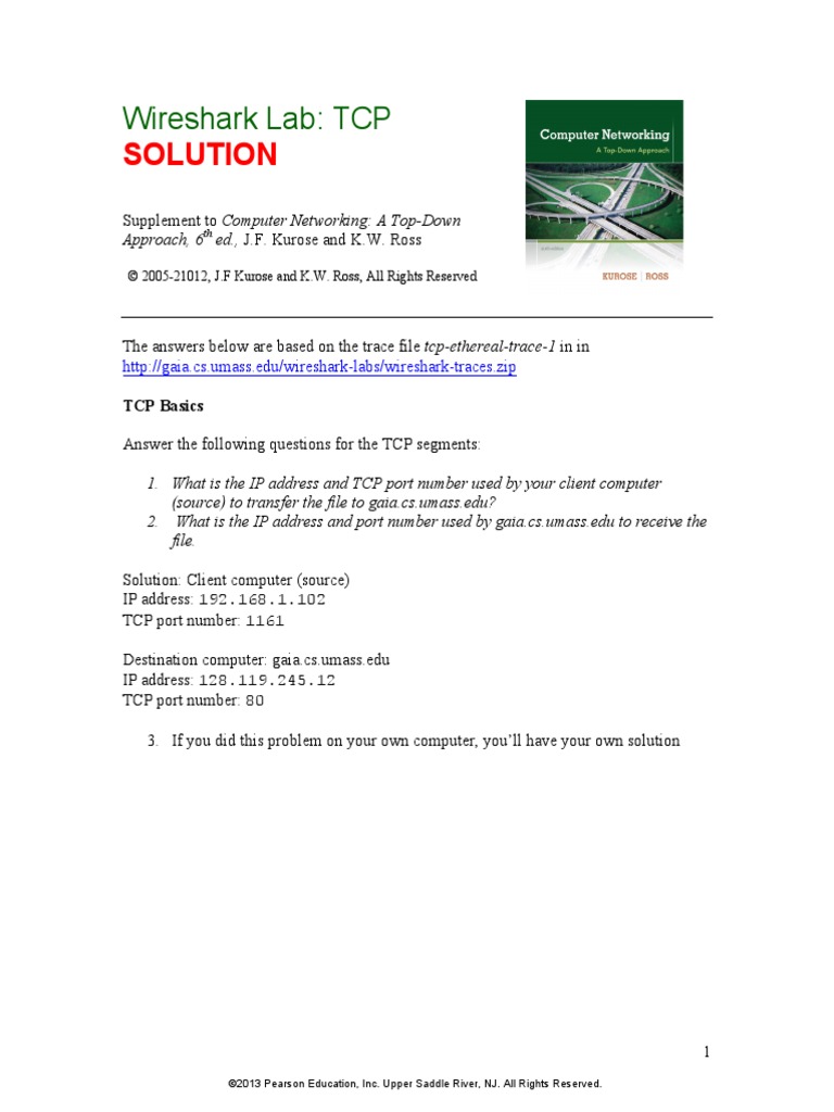 computer networking a top down approach 6th edition solutions