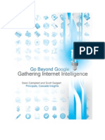 Go Beyond Google Gathering Internet Intelligence Final (Ebook)