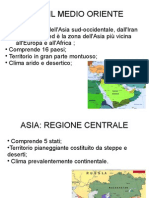 Il Medio Oriente e Asia Centrale