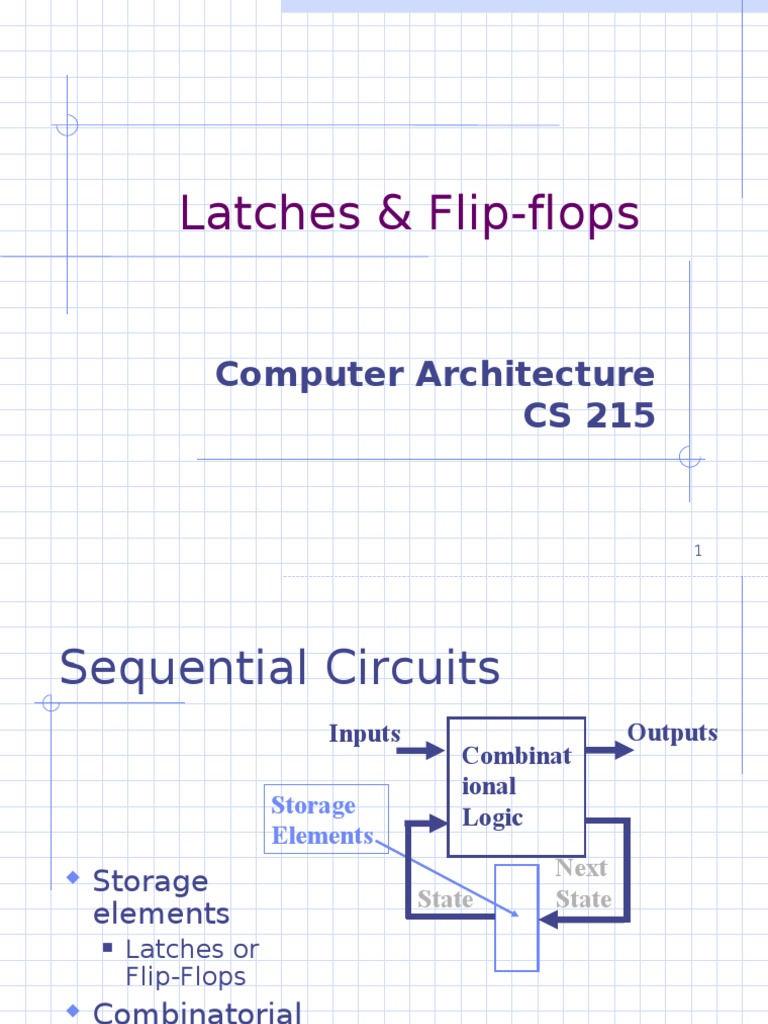 Flip Flops | Download Free PDF | Computer Engineering | Digital Electronics