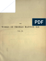 The Complete Works of Thomas Manton, D.D. Vol 9