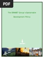 Eramet Sustainable Development Policy(1)