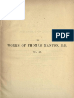 The Complete Works of Thomas Manton, D.D. Vol 11