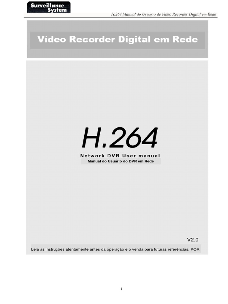 Manual DVR h264 PDF Cópia de segurança Drive de disco rígido