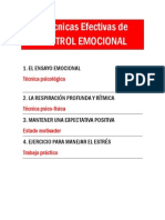 4 Tecnicas de Control Emocional