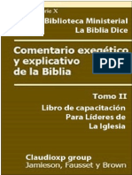 Comenterio-exegetico Para Liderez