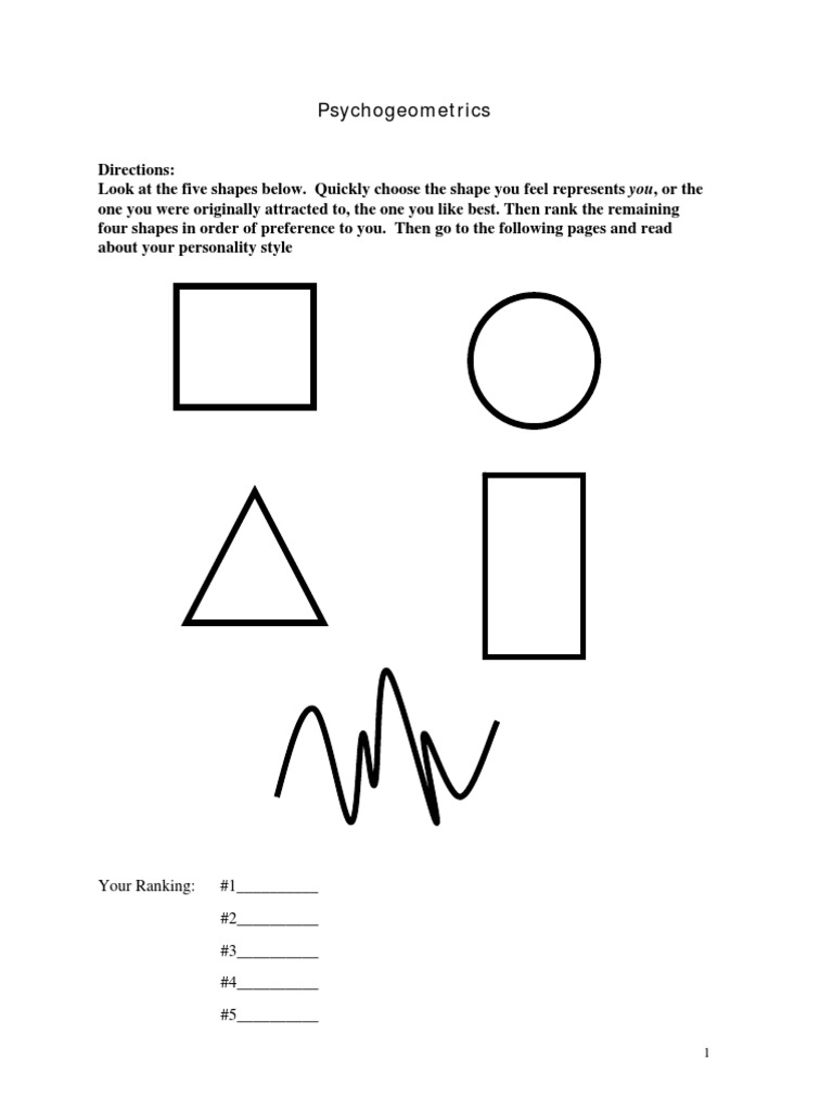 Psychogeometrics Willamette 2010 | PDF | Empathy | Leadership