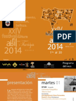 Programa Abril en Tarija 2014  