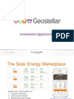 Investment Opportunity: © 2014 Geostellar