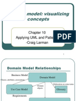 Visualizing concepts in a domain model