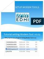 Manual Setup Modem Tools EDMI