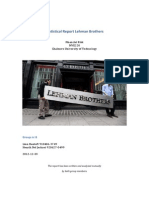 Statistical Report Lehman Brothers Group 8 học sinh làm