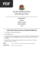 Latihan Objektif Sejarah Tingkatan 4