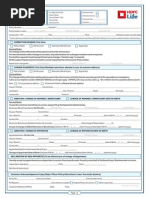 Policy Servicing Request Form 1