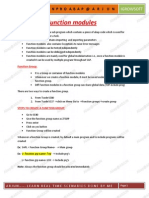 Functiom Modules Theory