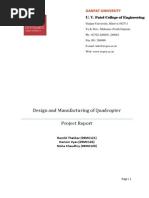 Download Design and Manufacturing of Quadcopter by Debashish Behera SN213655326 doc pdf