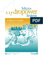 Micro-Hydropower System - A Buyer's Guide