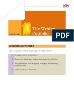 The Writing Portfolio: Learning Outcomes