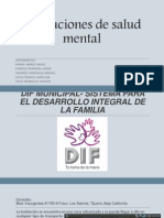 Instituciones de Salud Mental