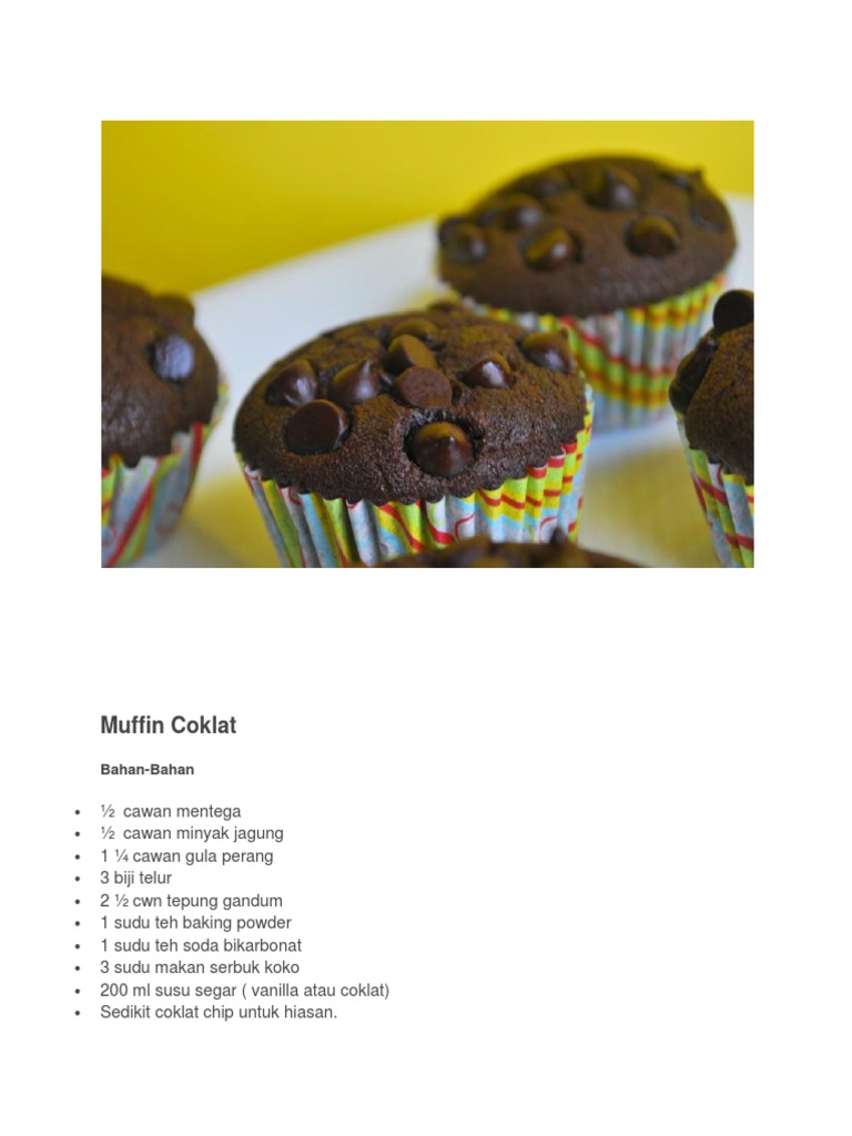Muffin Coklat Pdf