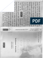 Gracian, Baltasar - Oraculo Manual y Arte de Prudencia (Directamente Escaneado Por JCGP)