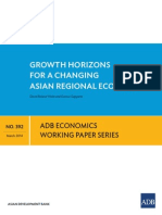 Growth Horizons for a Changing Asian Regional Economy