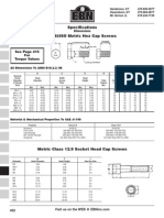 Metric Fasteners