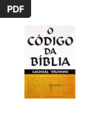 Livro - O Código da Bíblia - Michael Drosnin