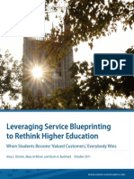 Service Blueprinting - Leveraging Higher Education