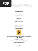 Download Thesis on Fir Filter by gannoju423 SN213684089 doc pdf