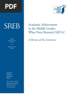 Download Academic Achievement in the Middle Grades What Does Research Tell by mohdazhan SN21368781 doc pdf
