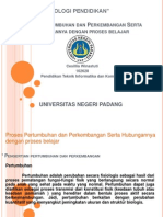 Proses Pertumbuhan Dan Perkembangan Serta Hubungannya Dengan Proses