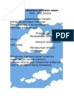 Rembulan Diantara Pintalan Awan