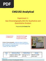 Download Gas Chromatography GC Lecture Notes by Xin Nix SN213700977 doc pdf