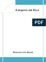 Higher Categories and Higher Taxa