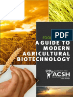 Food and You: A Guide To Modern Agricultural Biotechnology