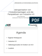 CeBIT Future Talk Julius Pfrommer - Selbstorganisation Industrie 4.0 PDF