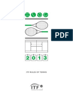 ITF Rules 2013