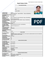 Regular Employee Details: Finance Department, Government of Andhra Pradesh