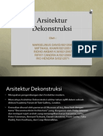 Arsitektur Dekonstruksi