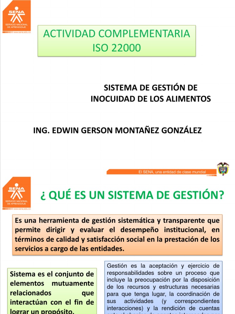 Iso 22000 | PDF | Análisis de Riesgo y Puntos Críticos de Control | Calidad