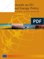 External Energy Policy Overview EC