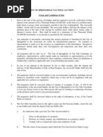 Terms and Conditions of Sale (March 25, 2014)