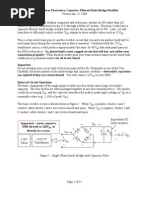 Diode Bridge Rectifier Capacitor