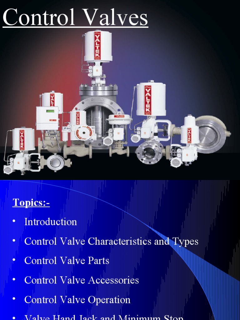 Control Valve Overview and Components | PDF | Technology & Engineering